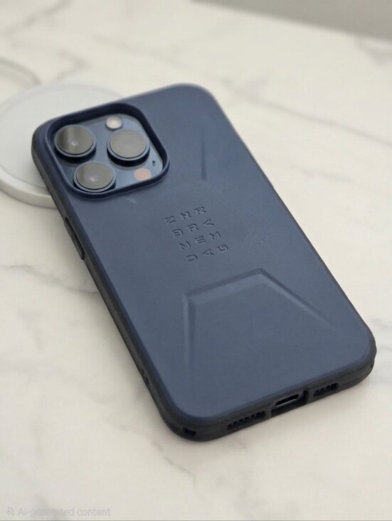 Urban Armor Gear Other - UAG Civilian iPhone 15 Pro Max Case Mallard Navy Blue MagSafe Rugged Cover
